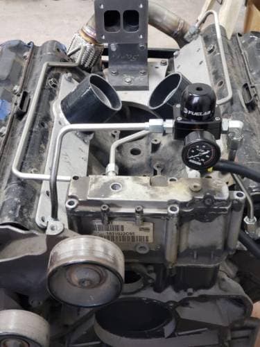 Irate Diesel Regulated Return Fuel System for (1994-97) OBS / Super Duty