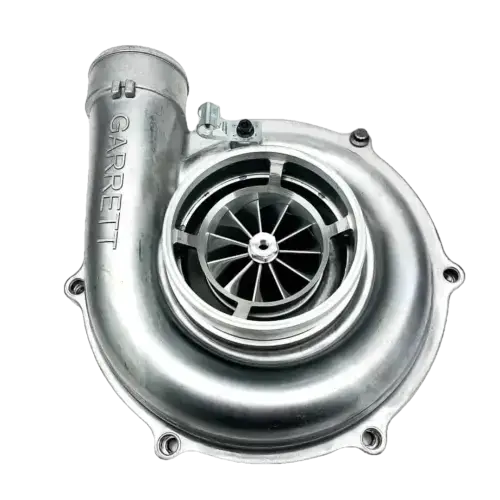 KC Turbos DIY Turbo Upgrade Kit for Ford (2003) 6.0L Power Stroke (64.7mm Wheel (not recommended for 2005-2007 turbos), 10 Blade Turbine, w/360kit)
