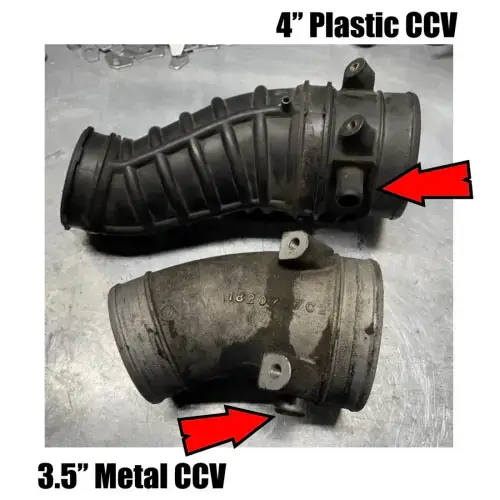 KC Turbos TP38r Dual Ball Bearing Turbo for Ford (1994-98) 7.3L Power Stroke OBS, Stage 3 (CCV Mod)