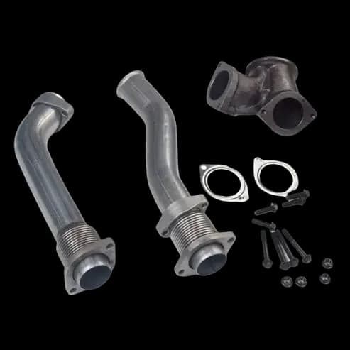 KC Turbos Upgraded Bellowed Up-Pipe Kit for Ford (Late 1999-03) 7.3L Power Stroke