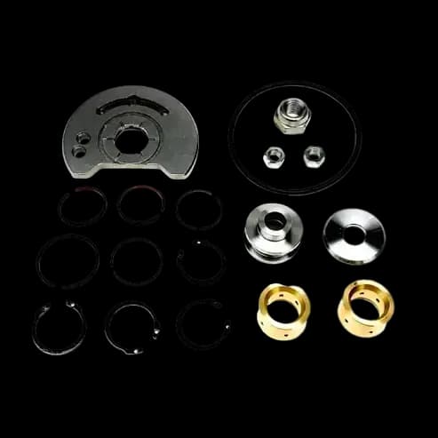 KC Turbos Borg Warner S400-SXE Turbo Rebuild Kit w/ 360 Upgraded Bearing for Power Stroke, Cummins, Duramax