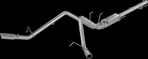 MBRP Cat Back Exhaust, Dodge (2009-11) 1500, 5.7L Hemi, Dual Split Side, T409 Stainless