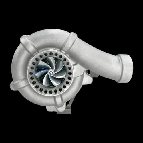 KC Turbos High Pressure Turbo for Ford (2008-10) 6.4L Power Stroke, Stage 1 (Polished)