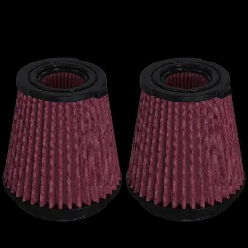 S&B Stock Replacement Filter for Ford (2024-25) 5.0L Mustang GT Cotton, Cleanable (Red)