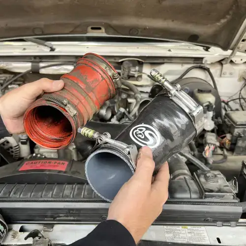 S&B Intake and Plenum Boot Kit for Ford (1994-96) 7.3L Power Stroke