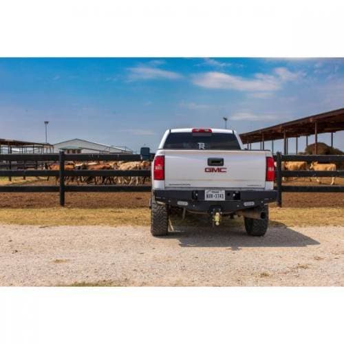 Ranch Hand Sport Series Rear Bumper for Chevy/GMC (2015-19) 2500 HD / 3500 HD (Lighted with Sensor Plugs)