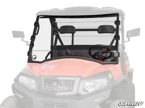 SuperATV Scratch-Resistant Full Windshield for Lowes (2015-24) Axis X550