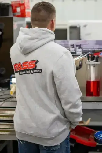 FASS OG Grey Hoodie - Medium