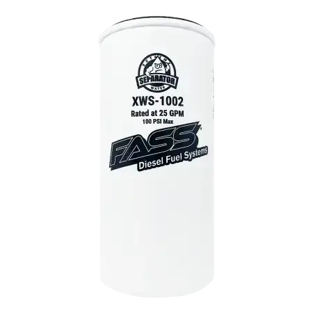 FASS Fuel Systems Extreme Water Separator for Dodge/Ram / Ford / Chevy/GMC / Nissan / SEMI (1989-24)