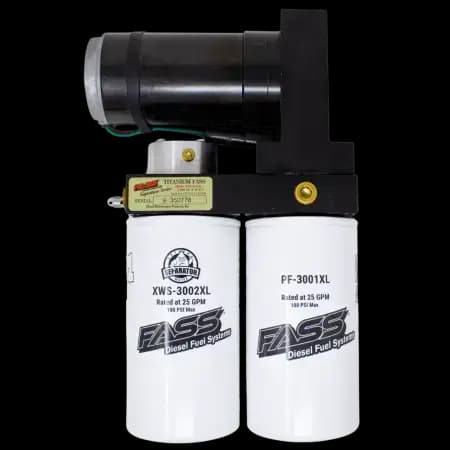 FASS Industrial Series Diesel Fuel System Class 8 for Semi (1989-24) Universal, 100GPH (16-18 PSI)