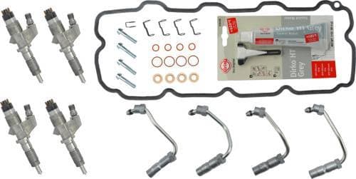 Alliant Power Remanufactured Fuel Injector Bank Kit for Chevy/GMC (2001-04) 6.6L Duramax LB7, AP55116