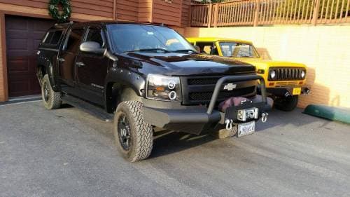 Tough Country Custom Apache Front Bumper, Chevy (2015-19) 2500 & 3500 Silverado