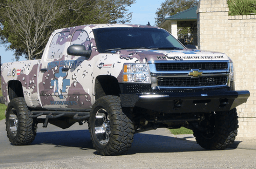 Tough Country Custom Apache Front Bumper, Chevy (2011-14) 2500 & 3500 Silverado