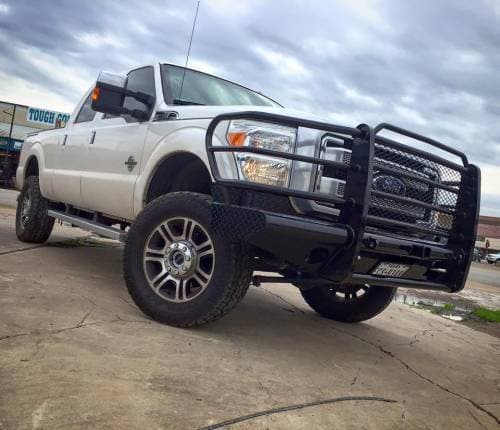Tough Country Custom Traditional Front Bumper, Ford (2011-16) F-250 & F-350 Super Duty