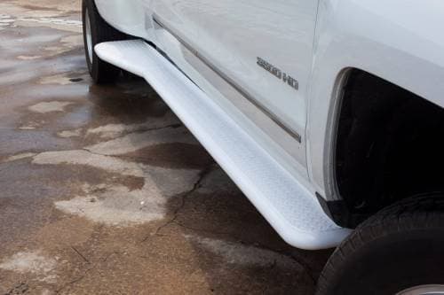 Tough Country Deluxe Full Length Dually Running Boards, Chevy/GMC(1999-20) 3500 4 Door Silverado/Sierra