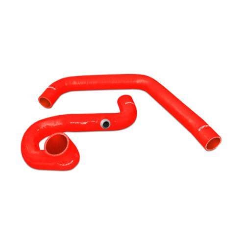 Mishimoto Coolant Hose Kit, Chevy/GMC (1996-00) 6.5L Diesel 2500 & 3500 (Red Silicone)