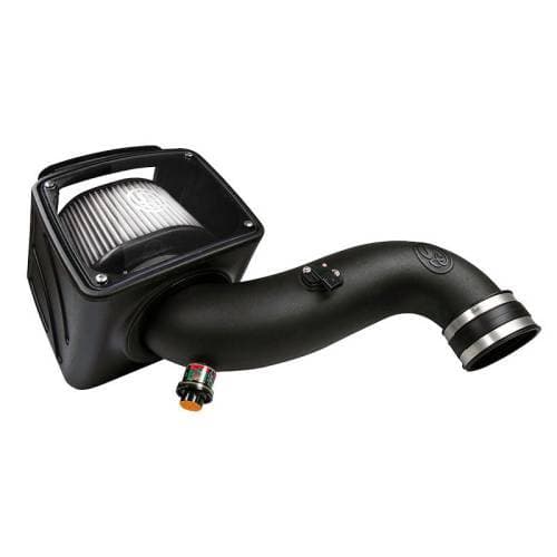 S&B Cold Air Intake Kit for Chevy/GMC (2007.5-10) LMM Duramax (Dry Extendable, White)