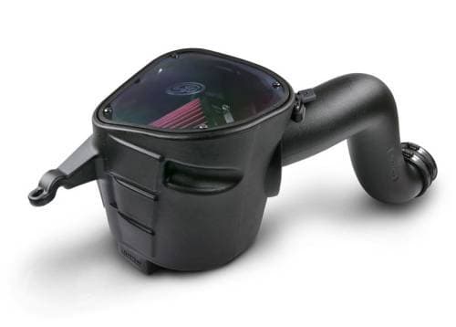 S&B Cold Air Intake Kit for Dodge (2003-07) 5.9L Cummins (Cotton Cleanable, Red)