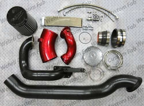 Wehrli Custom Fab Twin Turbo Kit, Dodge (2007.5-09) 5.9L Cummins (S400/Stock)