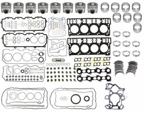 MAHLE Clevite Complete Engine Overhaul Kit for Ford (2004.5-10) 6.0L Power Stroke (20mm Dowels)