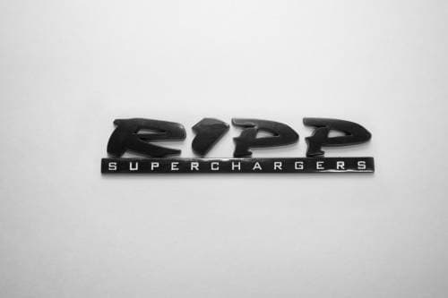 RIPP Supercharger Tailgate Plaque