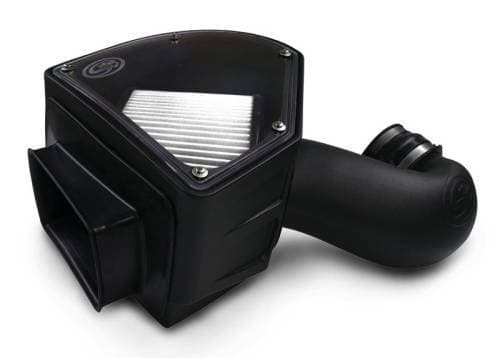 S&B Air Intake Kit for Dodge (1994-02) 5.9L Cummins (Dry Extendable, White)