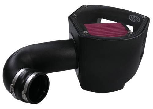 S&B Air Intake Kit for Dodge (1994-02) 5.9L Cummins (Cotton Cleanable, Red)