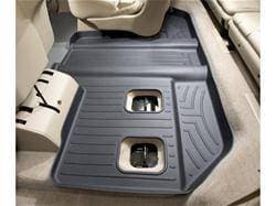 WeatherTech Rear Floorliners, Cadillac/Chevy/GMC (2007-10) Escalade/Suburban/Yukon XL, Rear 3rd Row, Black