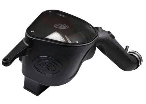S&B Cold Air Intake Kit for Dodge/Ram (2010-12) 6.7L Cummins (Dry Extendable, White)