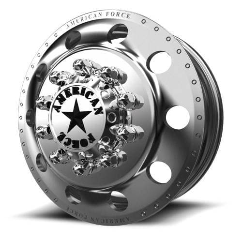 American Force Classic SD Wheel, 20"x12" (Mirror Polished Finish/ Dually)