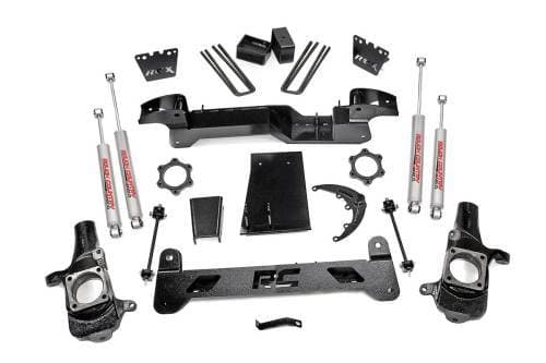 Rough Country Lift Kit for Chevy/GMC (2001-10) 2500HD 4WD, 6"
