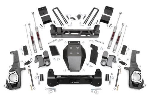 Rough Country Lift Kit fpr Chevy/GMC (2011-18) 2500/3500, 4WD, 5"