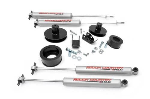Rough Country Lift Kit for Jeep (1994-06) Wrangler TJ, 2"