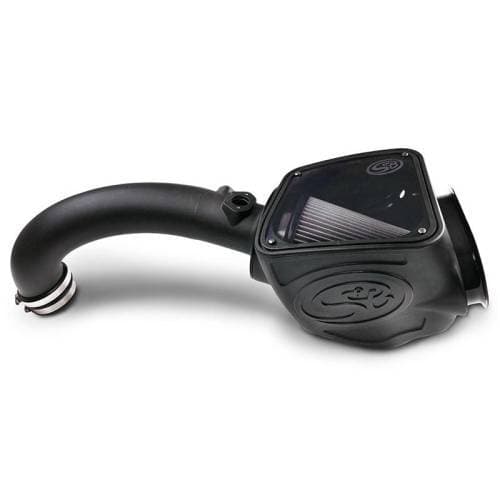 S&B Cold Air Intake Kit for Nissan (2016-19) Titan XD 5.0L Cummins (Cotton Cleanable, Red)