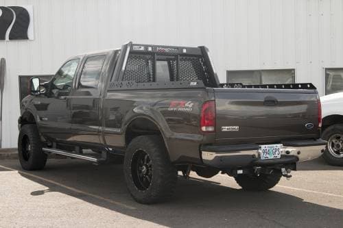 Highway Products Guardian Headache Rack, Size 1 (Smooth Black)