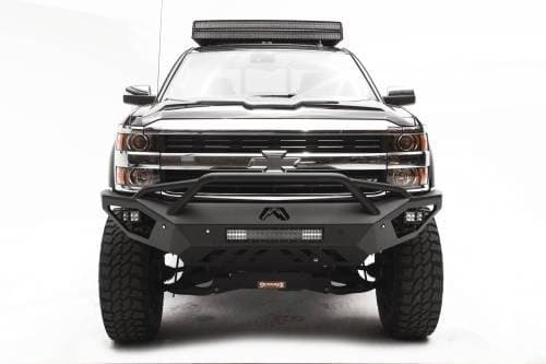 Fab Fours Vengeance Front Bumper, Chevy (2015-18) 2500/3500, With Prerunner Bar