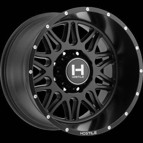 Hostile Wheels 8x170, 20"x12" Blaze, Asphalt (-44 Offset)