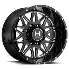 Hostile Wheels 8x170, 20"x12" Blaze, Blade Cut (-44 Offset)