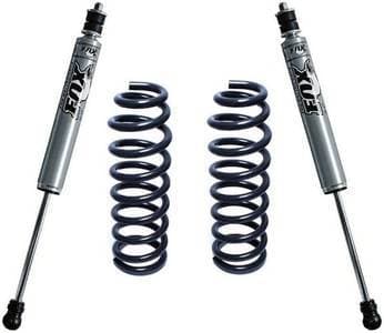 Maxtrac 2.5" Leveling Kit With Fox Shocks, Dodge (2002-17) 1500 (4.7L, 2WD)