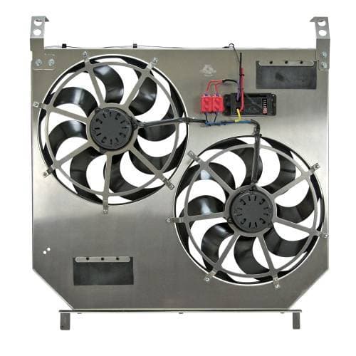 Flex-A-Lite Aluminum Radiator and Fan Kit, Ford (2003-07) 6.0L Powerstoke F-250/F-350/F-450/F-550