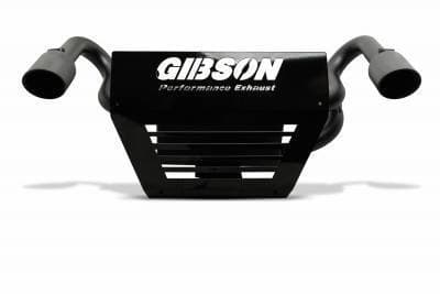 Gibson UTV Exhaust, Polaris (2016-18) RZR, Dual Exhaust, Black Ceramic, Turbo Model Only