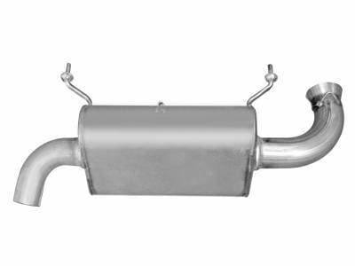 Gibson UTV Exhaust, Polaris (2015-17) RZR XP & XP4, Single Exhaust, Stainless, Non Turbo