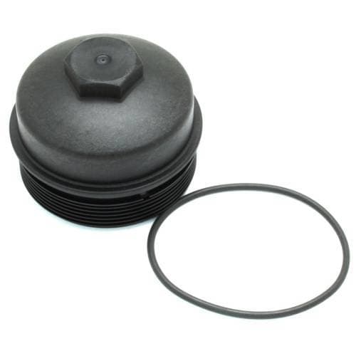 Ford Motorcraft Oil Filter Cap, Ford (2003-10) 6.0L & 6.4L Power Stroke