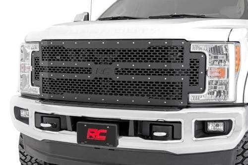 Rough Country Mesh Grille for Ford (2017-18) F-250/F-350