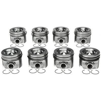 MAHLE Clevite Piston w/ Rings for Ford (2011-14) 6.7L Power Stroke, (.50mm Oversized)