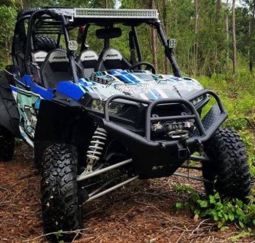 APEX Extended Fender Flare Kit, Polaris RZR XP 1000, RZR XP 1000-4 (2014-18) Front & Rear