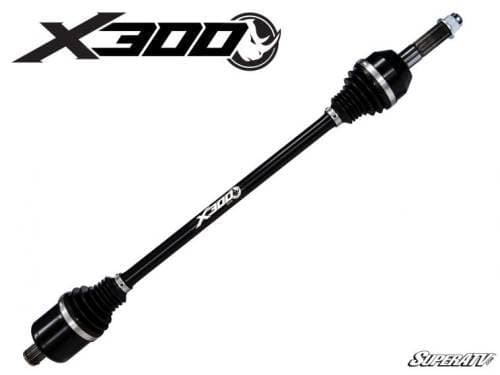 SuperATV X300 Heavy Duty Axles for Polaris (2017-23) RZR XP 1000 (Trails and Rocks Edition "Gold", Front)