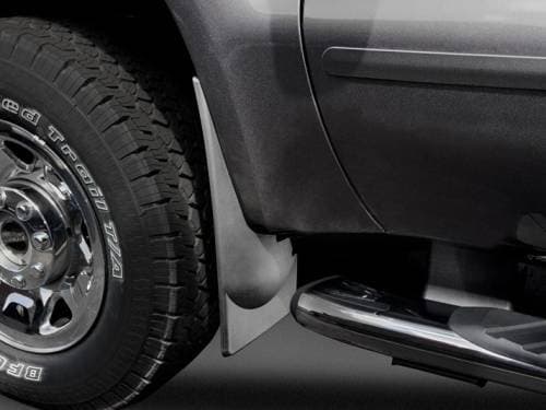 WeatherTech Mud Flaps, Ford (2008-10) Super Duty, Front (without OE Fender Flares) Black