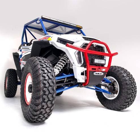 HMF HD Front Bumper for Polaris (2019-23) RZR XP/4 1000, RZR XP/4 Turbo, Black