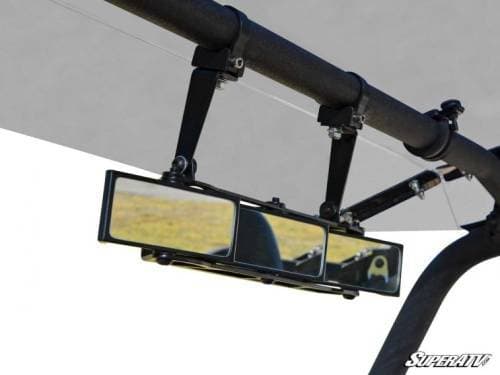 SuperATV 3 Panel Rear View Mirror w/ 1.75" Clamps (Check Fitment Below)